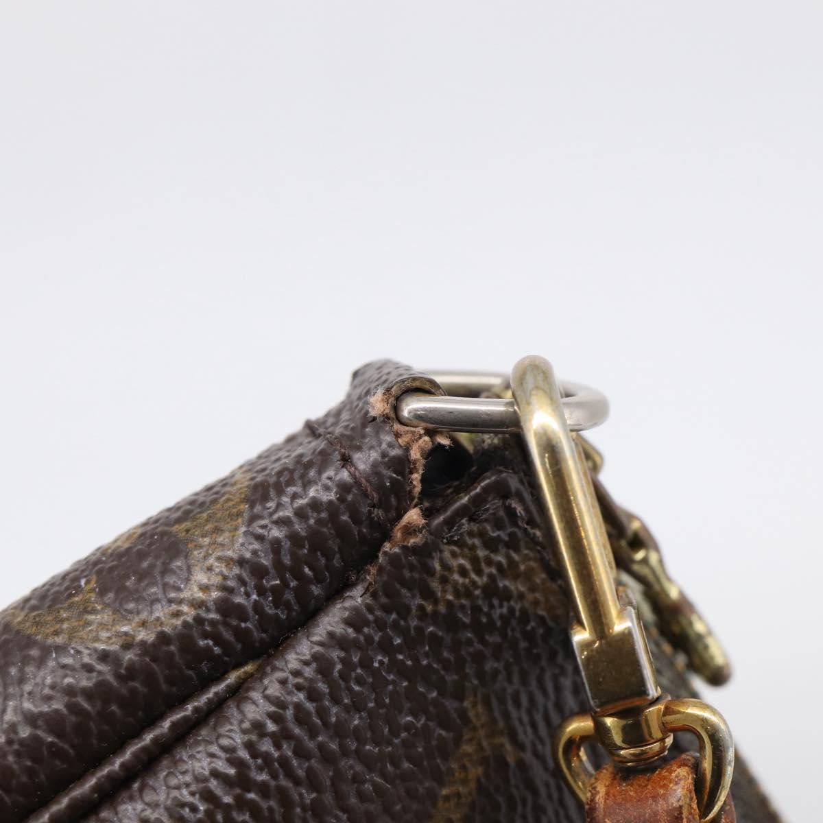 LOUIS VUITTON Monogram Pochette Accessoires Pouch M51980 LV Auth bs37857