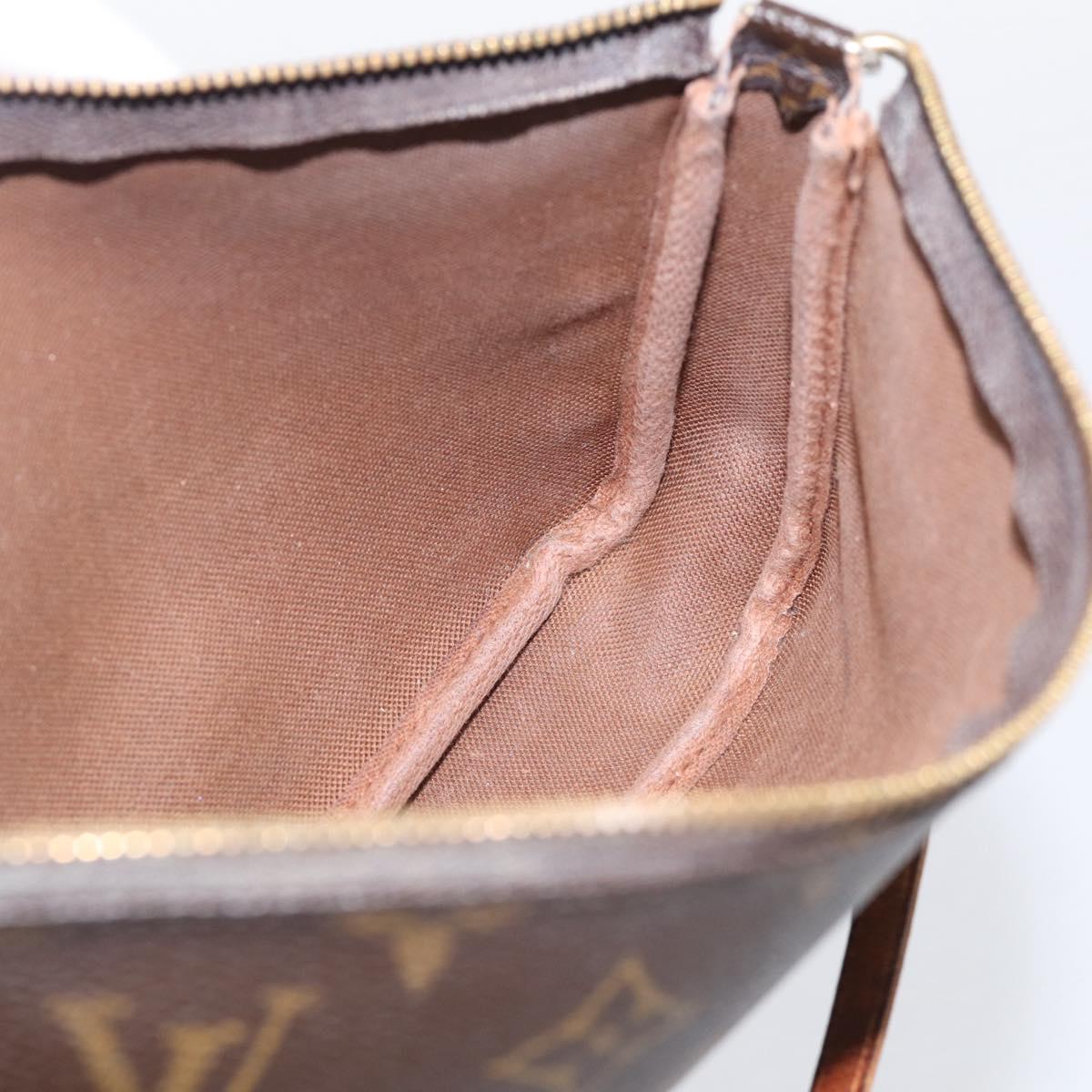 LOUIS VUITTON Monogram Pochette Accessoires Pouch M51980 LV Auth bs37857