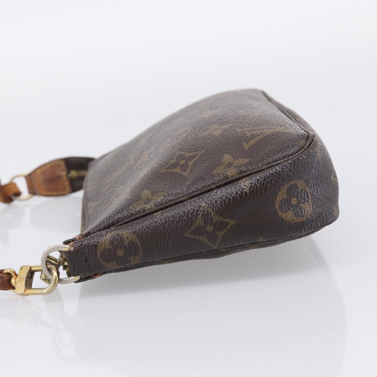 LOUIS VUITTON Monogram Pochette Accessoires Pouch M51980 LV Auth bs37857