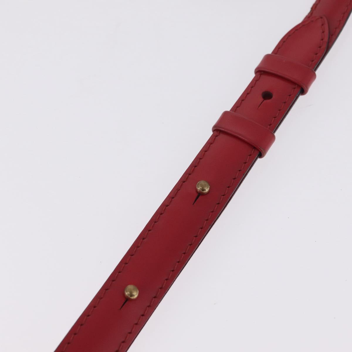LOUIS VUITTON Epi Cluny Shoulder Bag Red M52257 LV Auth bs37858