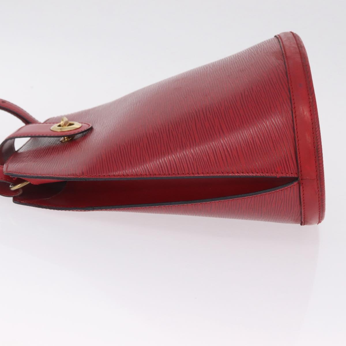 LOUIS VUITTON Epi Cluny Shoulder Bag Red M52257 LV Auth bs37858