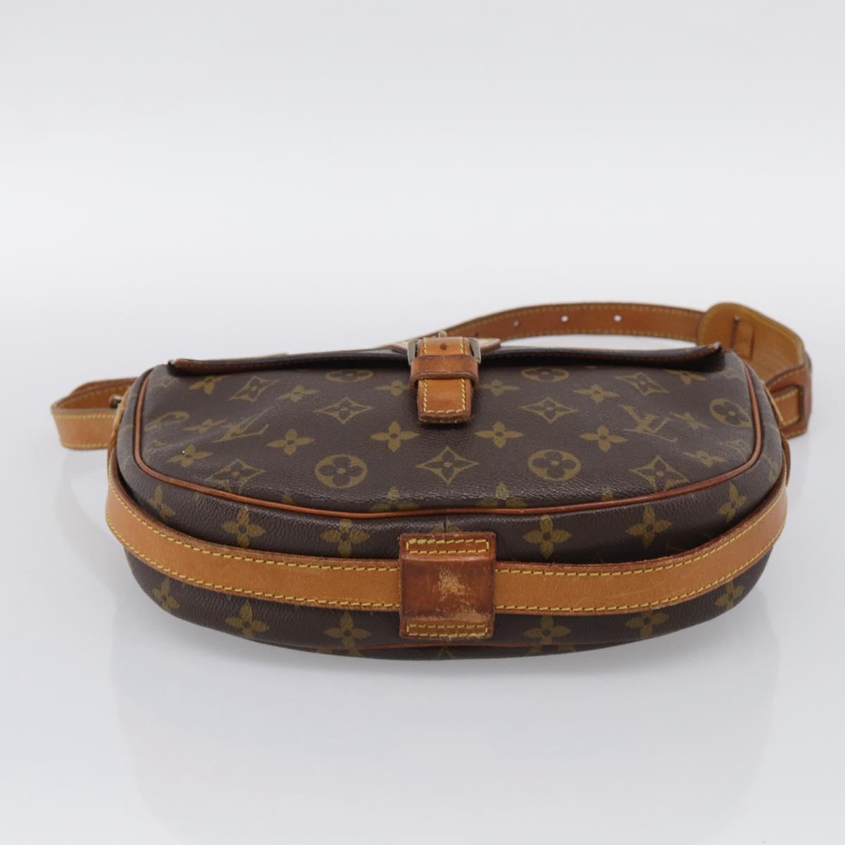 LOUIS VUITTON Monogram Jeune Fille GM Shoulder Bag M51225 LV Auth bs37889