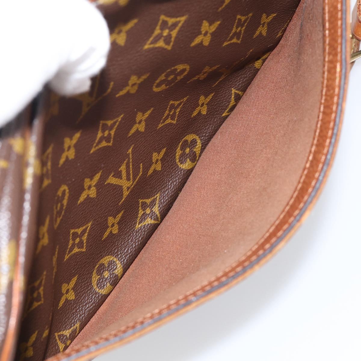 LOUIS VUITTON Monogram Jeune Fille GM Shoulder Bag M51225 LV Auth bs37889