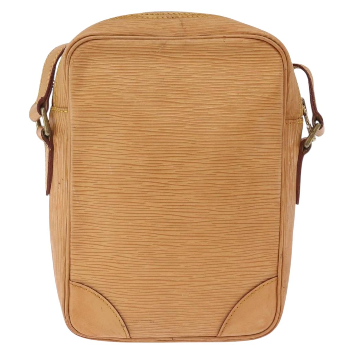 LOUIS VUITTON Epi Danube Shoulder Bag Beige M11910 LV Auth bs37915