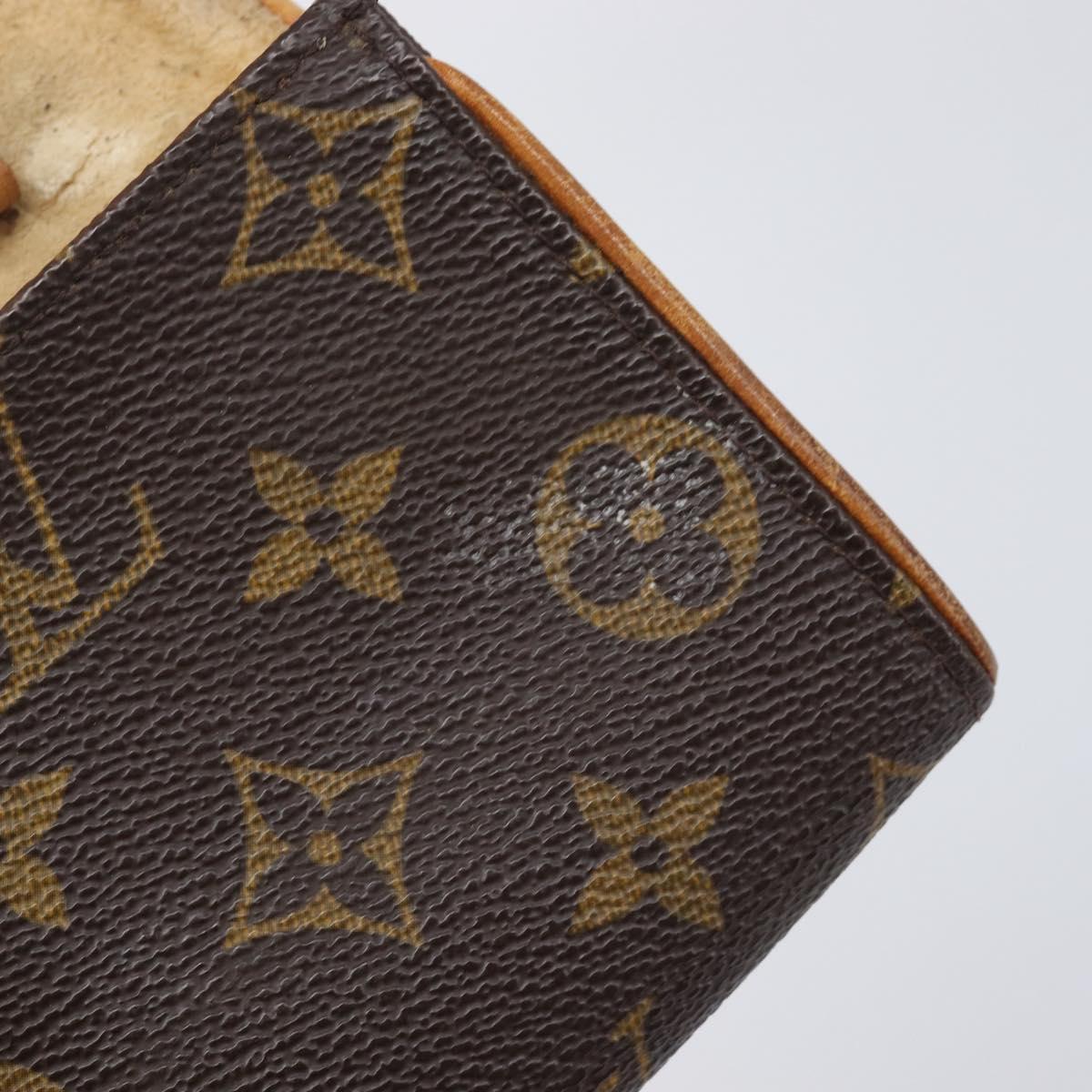 LOUIS VUITTON Monogram Epi Wallet 2 Set Blue LV Auth bs37932