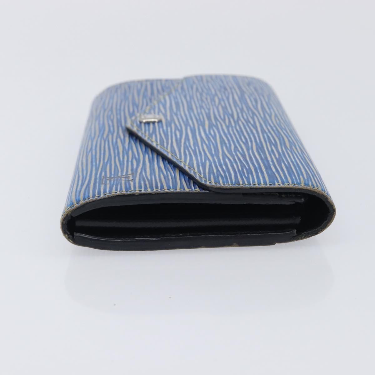 LOUIS VUITTON Monogram Epi Wallet 2 Set Blue LV Auth bs37932