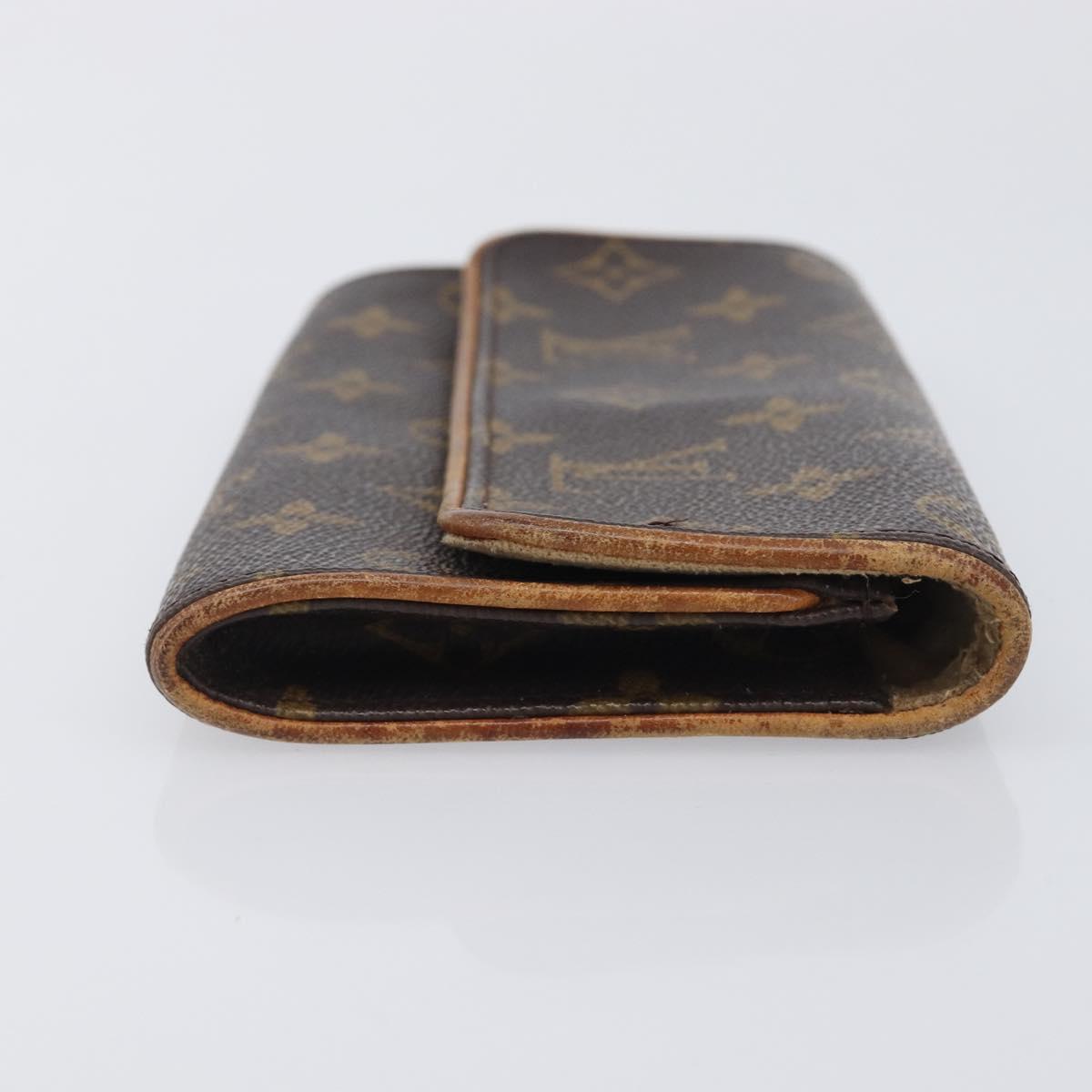 LOUIS VUITTON Monogram Epi Wallet 2 Set Blue LV Auth bs37932