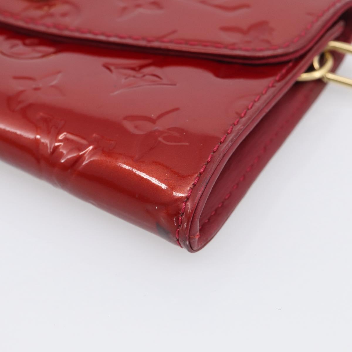 LOUIS VUITTON Monogram Vernis Sunset Bluebird Pomme D'amour M93543 Auth bs37953
