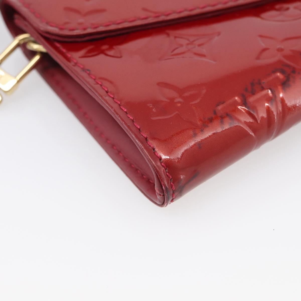 LOUIS VUITTON Monogram Vernis Sunset Bluebird Pomme D'amour M93543 Auth bs37953