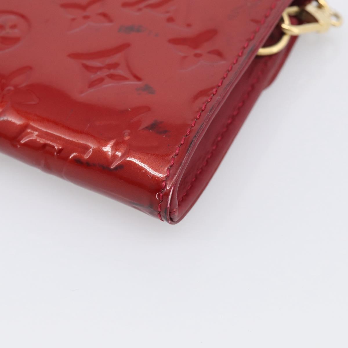 LOUIS VUITTON Monogram Vernis Sunset Bluebird Pomme D'amour M93543 Auth bs37953