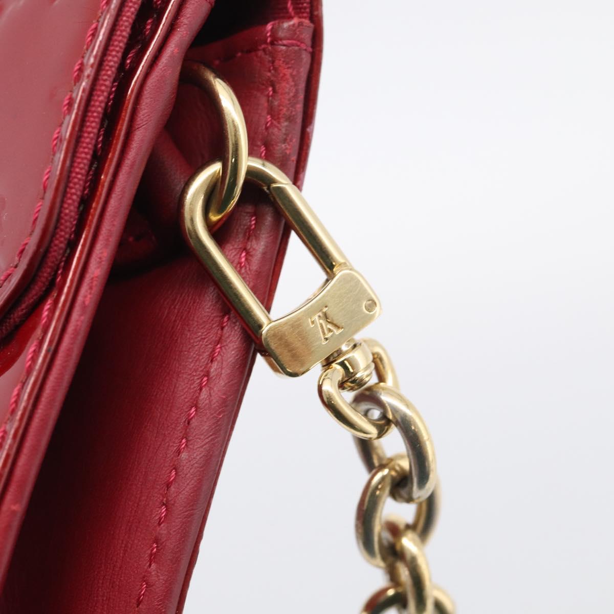 LOUIS VUITTON Monogram Vernis Sunset Bluebird Pomme D'amour M93543 Auth bs37953