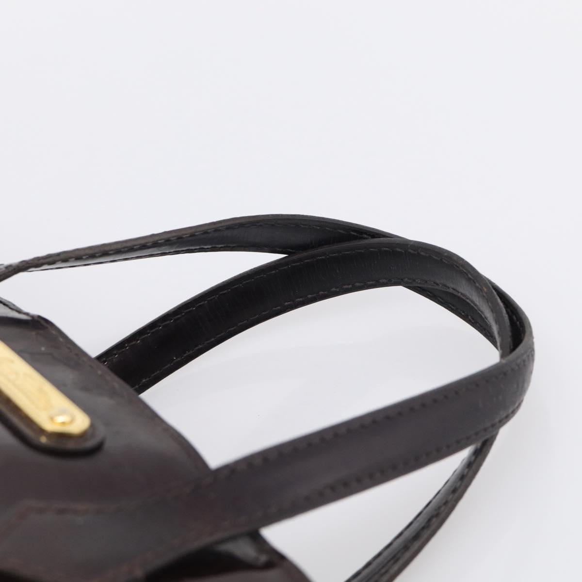 LOUIS VUITTON Monogram Vernis Wilshire PM Hand Bag Amarante M93641 Auth bs37956