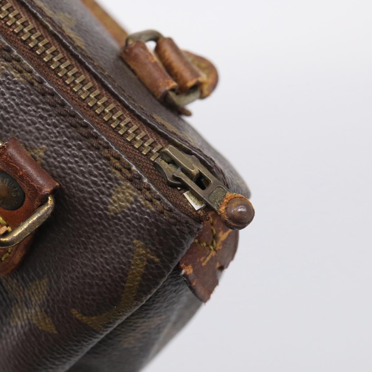 LOUIS VUITTON Monogram Mini Speedy Hand Bag M41534 LV Auth bs37959