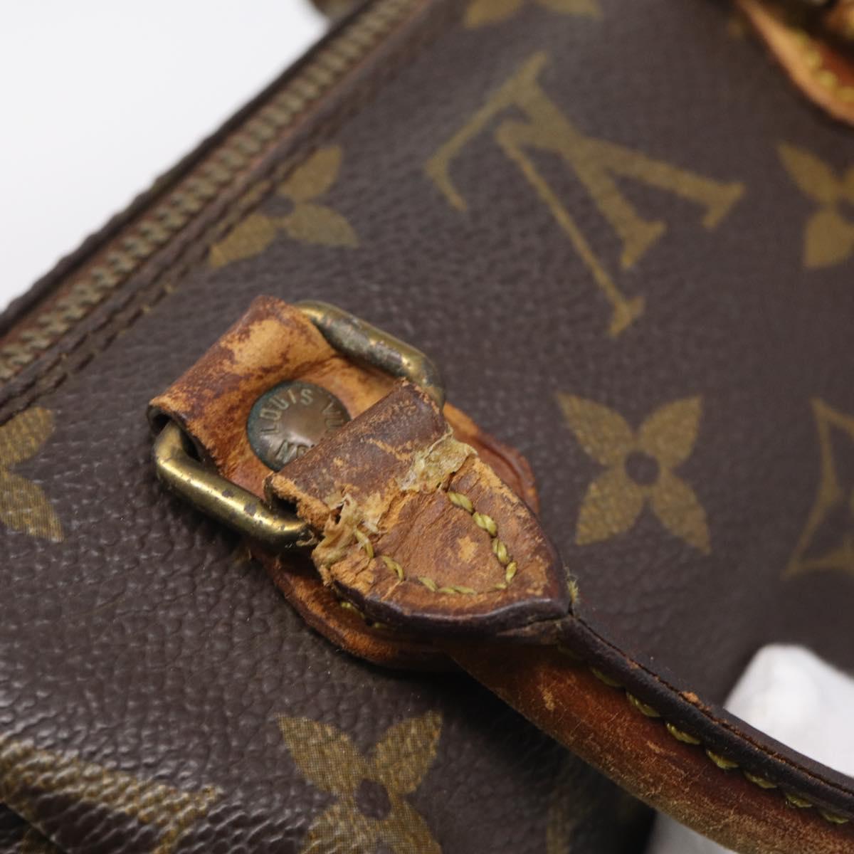 LOUIS VUITTON Monogram Mini Speedy Hand Bag M41534 LV Auth bs37959