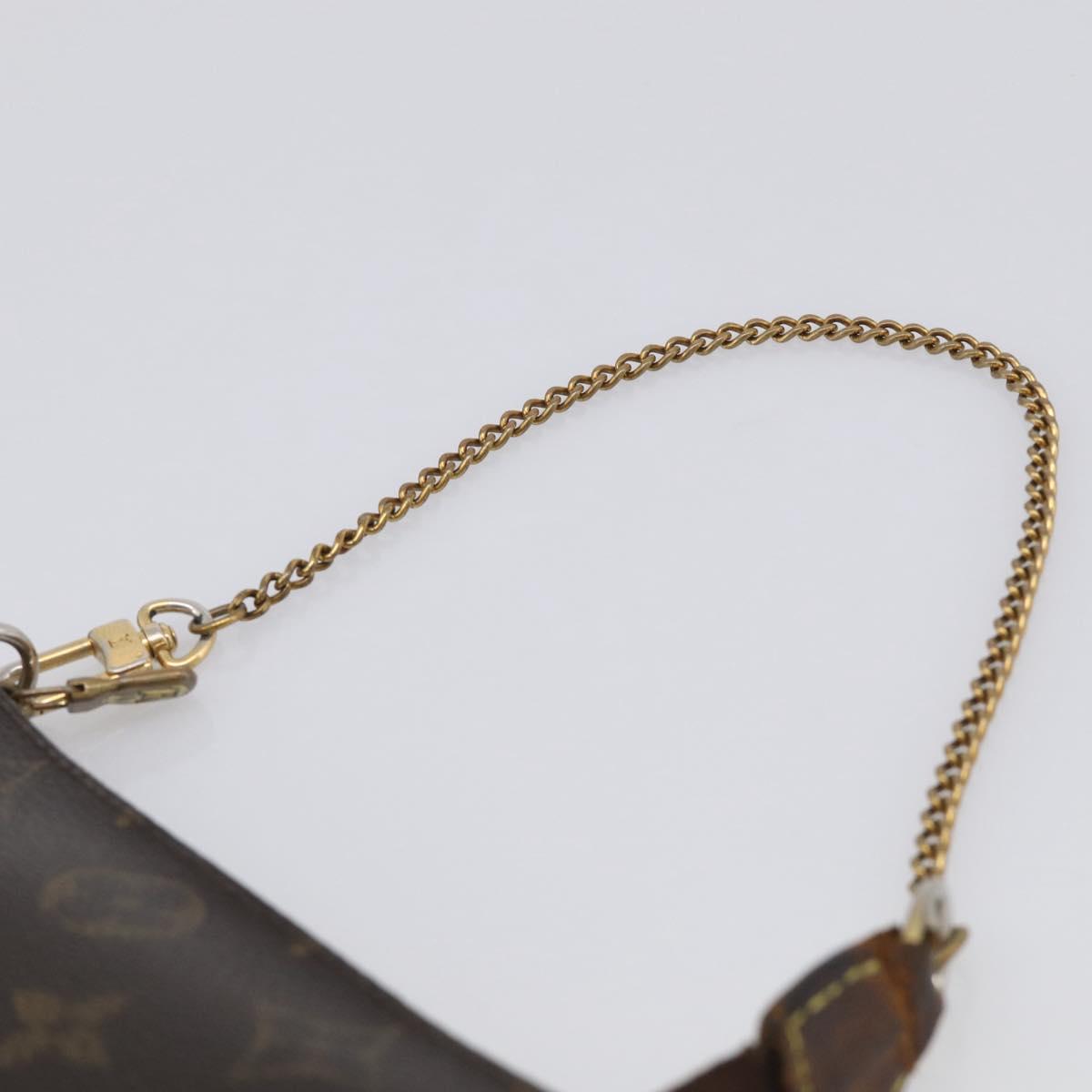LOUIS VUITTON Monogram Mini Pochette Accessoires Pouch M58009 LV Auth bs37981