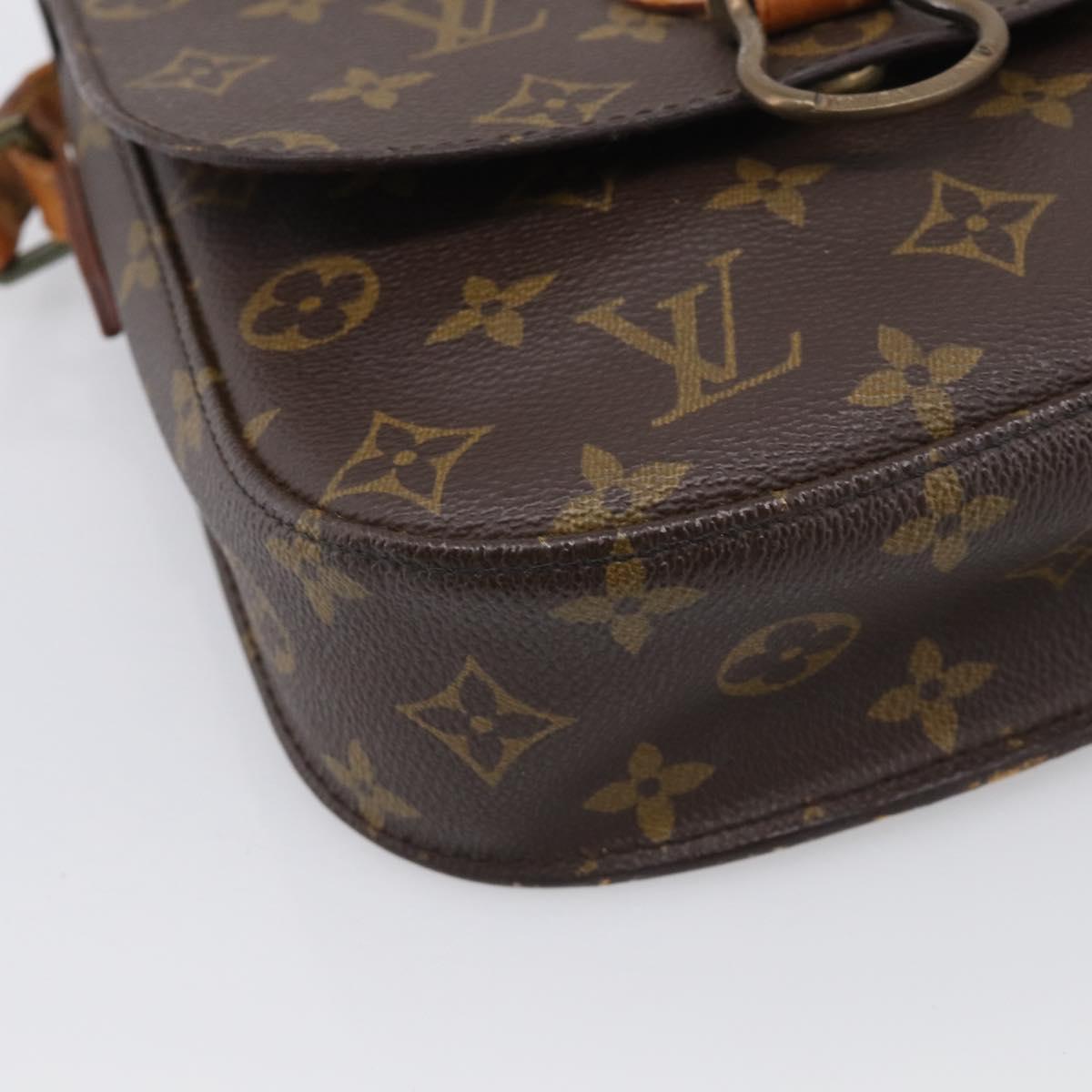 LOUIS VUITTON Monogram Saint Cloud MM Shoulder Bag M51243 LV Auth bs37996