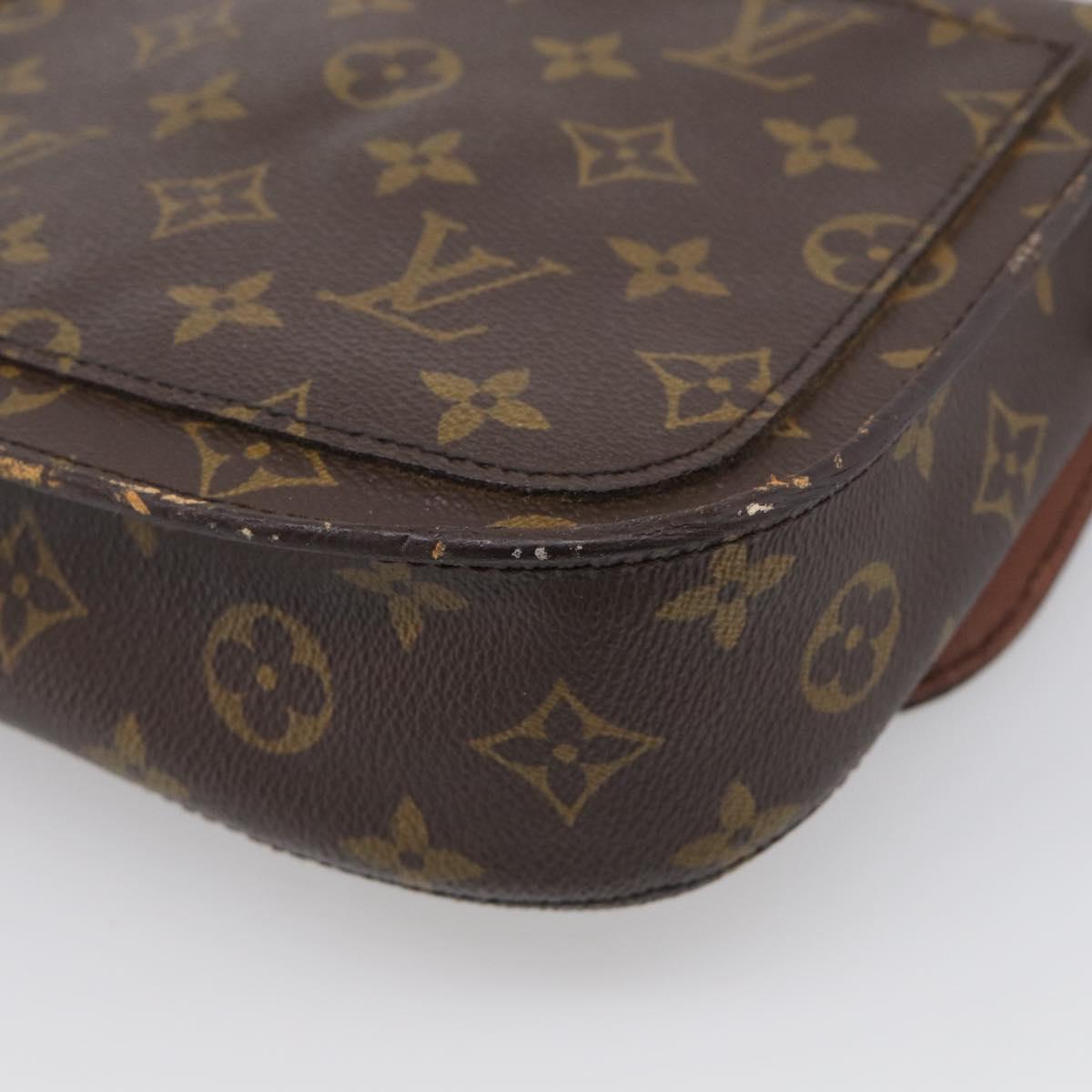 LOUIS VUITTON Monogram Saint Cloud MM Shoulder Bag M51243 LV Auth bs37996