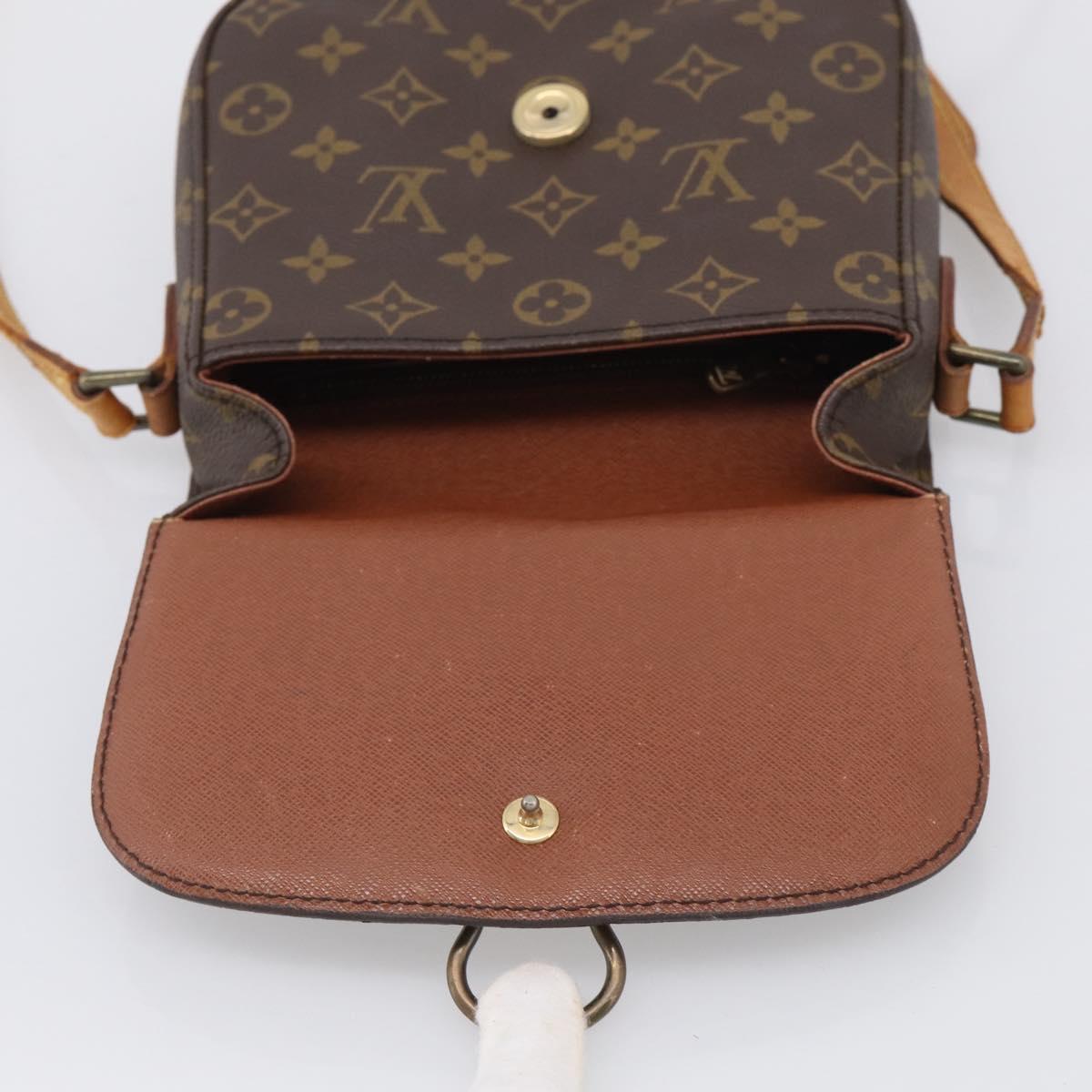 LOUIS VUITTON Monogram Saint Cloud MM Shoulder Bag M51243 LV Auth bs37996