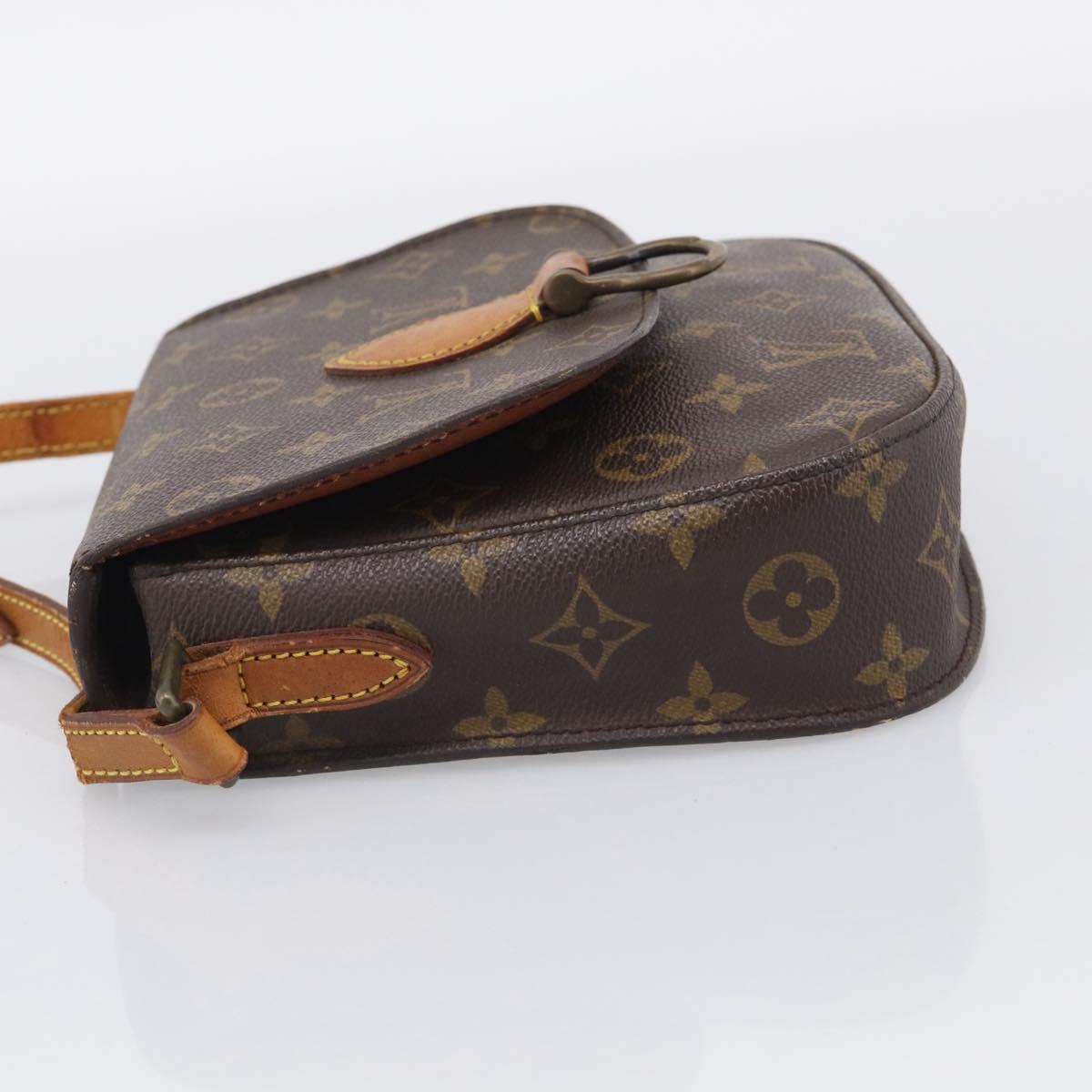 LOUIS VUITTON Monogram Saint Cloud MM Shoulder Bag M51243 LV Auth bs37996