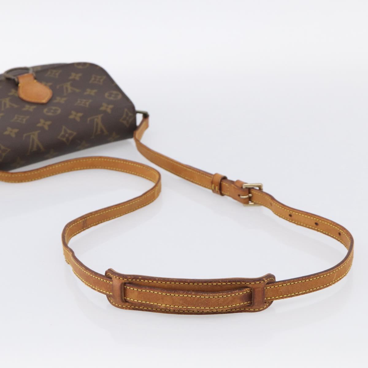 LOUIS VUITTON Monogram Saint Cloud MM Shoulder Bag M51243 LV Auth bs37996