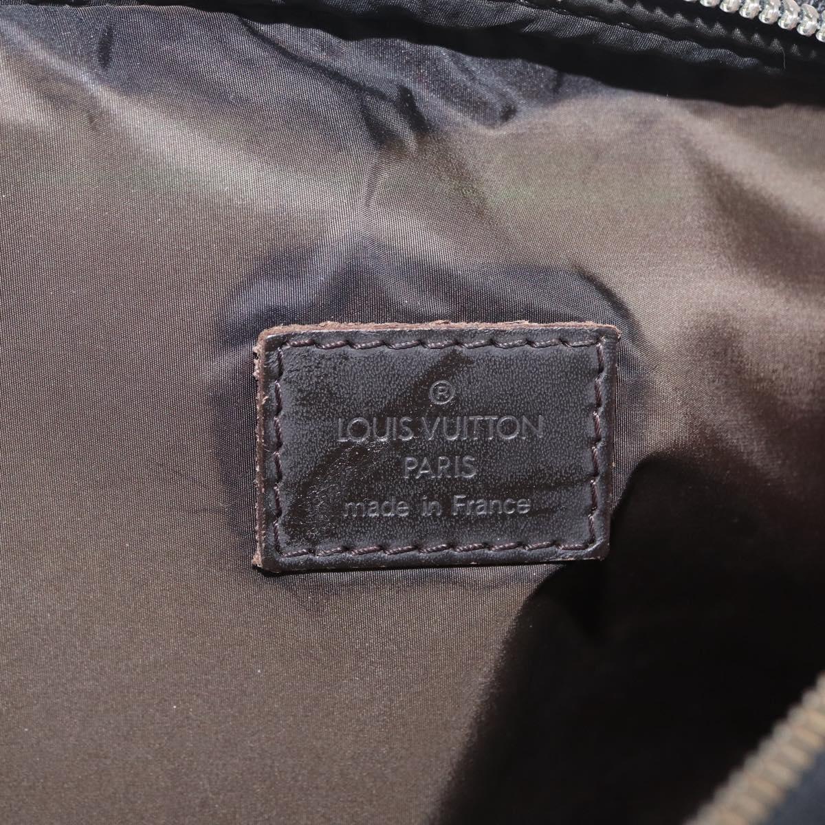 LOUIS VUITTON Damier Geant Arche Body Bag Noir M93021 LV Auth bs37998