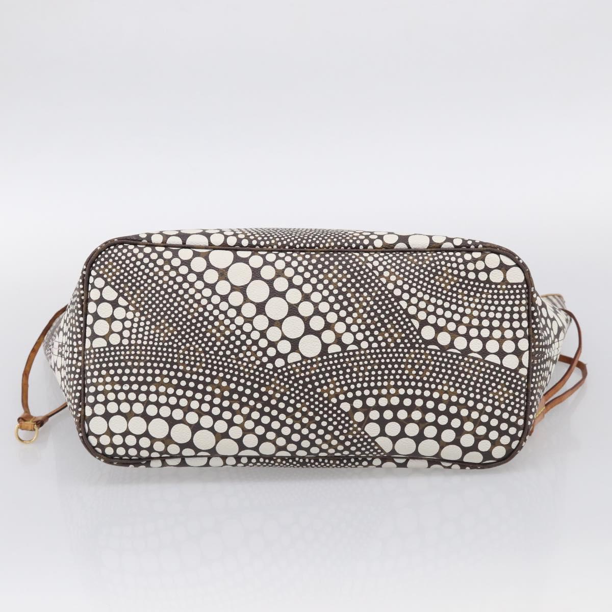 LOUIS VUITTON Dot Infinity Yayoi Kusama Neverfull MM Bag M40684 LV Auth bs38030