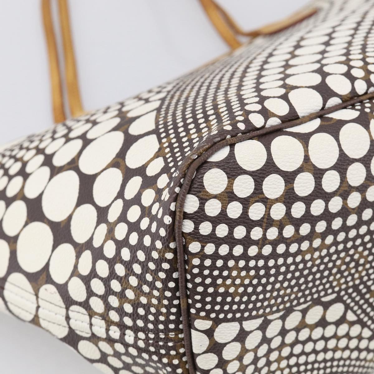 LOUIS VUITTON Dot Infinity Yayoi Kusama Neverfull MM Bag M40684 LV Auth bs38030