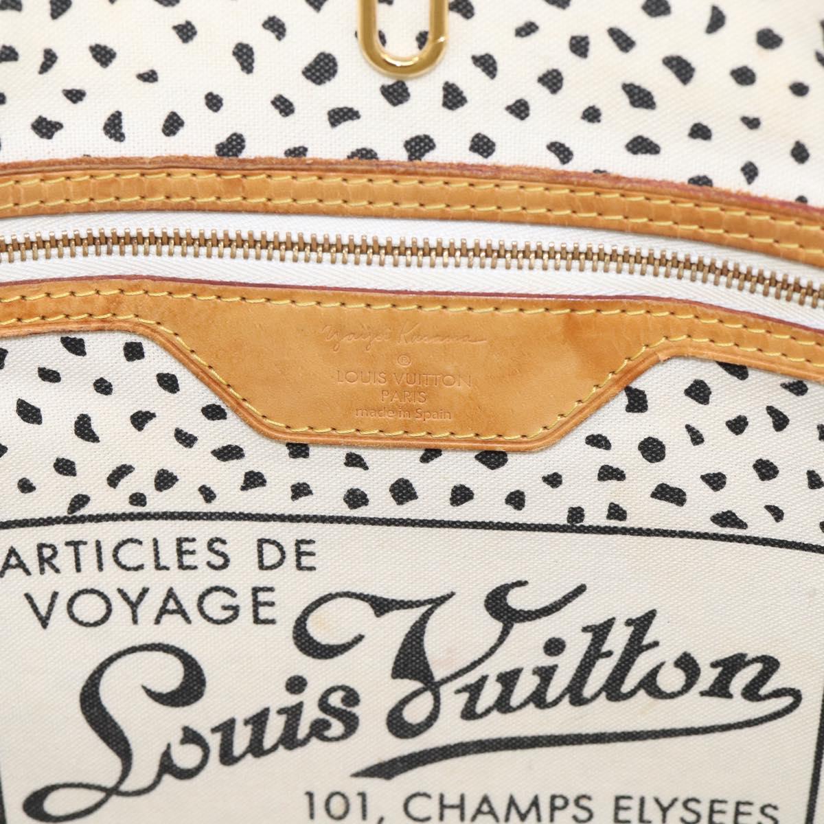 LOUIS VUITTON Dot Infinity Yayoi Kusama Neverfull MM Bag M40684 LV Auth bs38030