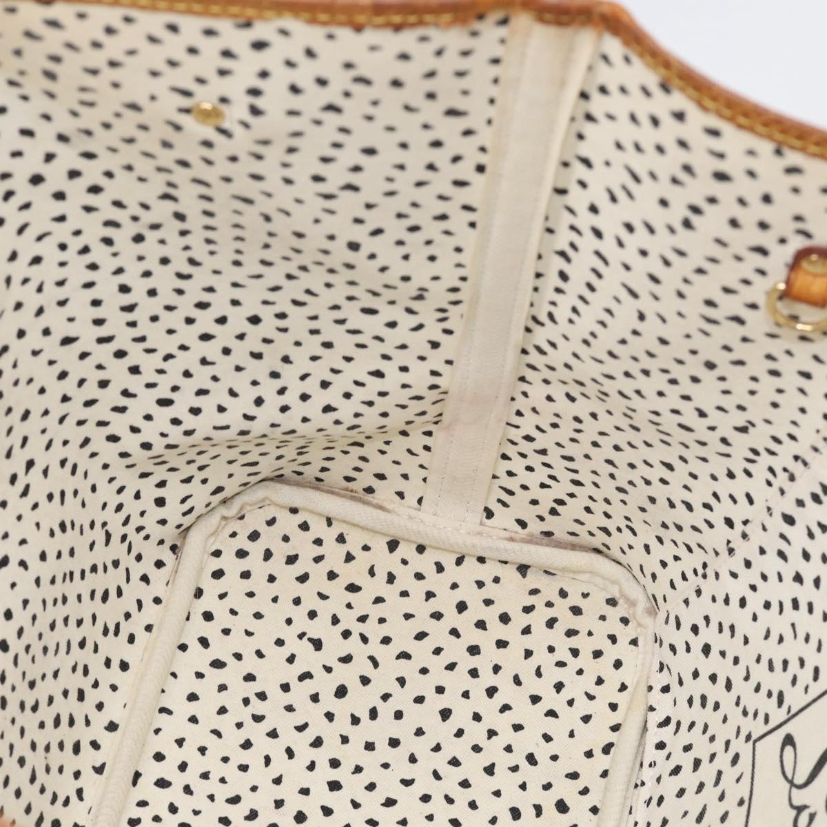 LOUIS VUITTON Dot Infinity Yayoi Kusama Neverfull MM Bag M40684 LV Auth bs38030