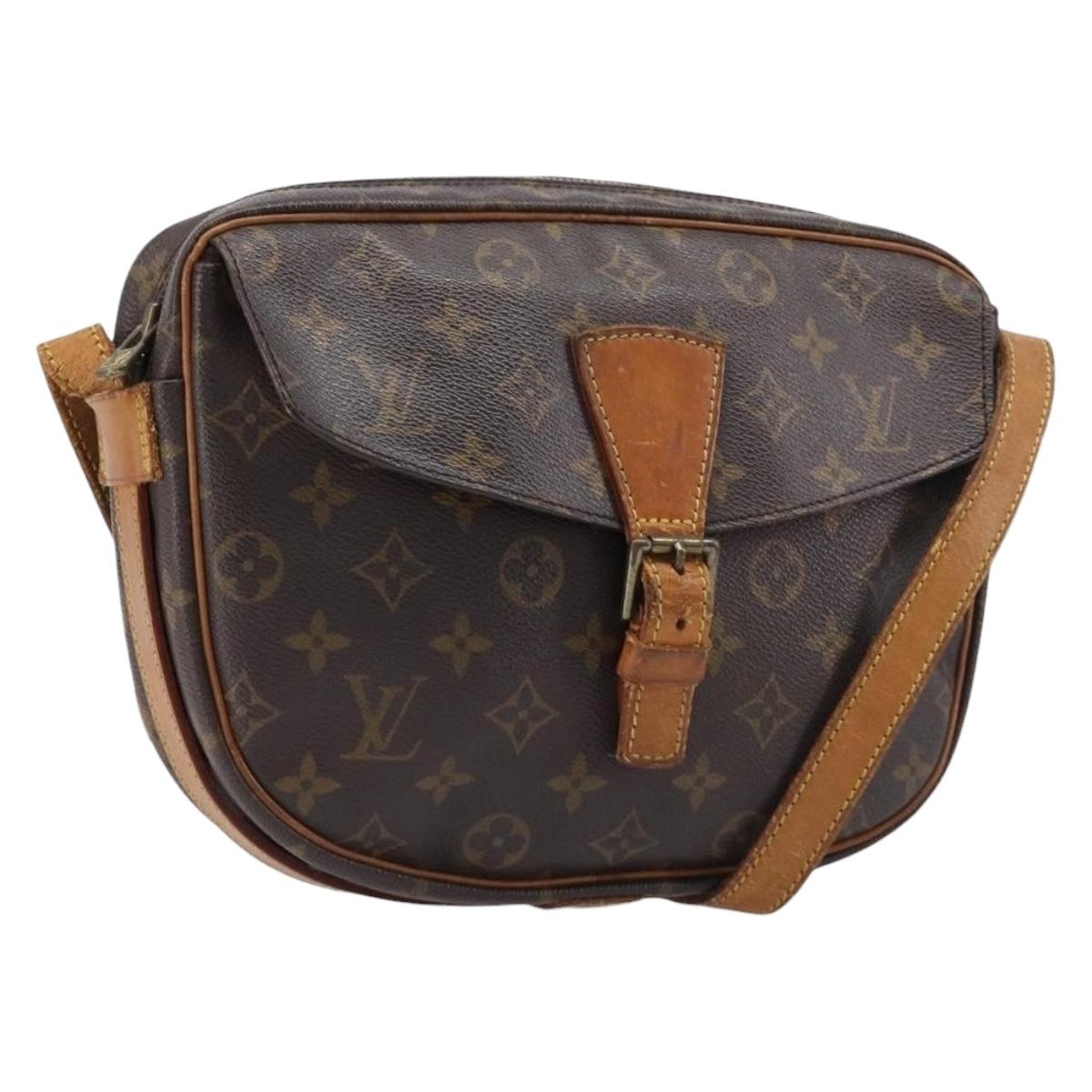 LOUIS VUITTON Monogram Jeune Fille GM Shoulder Bag M51225 LV Auth bs38033