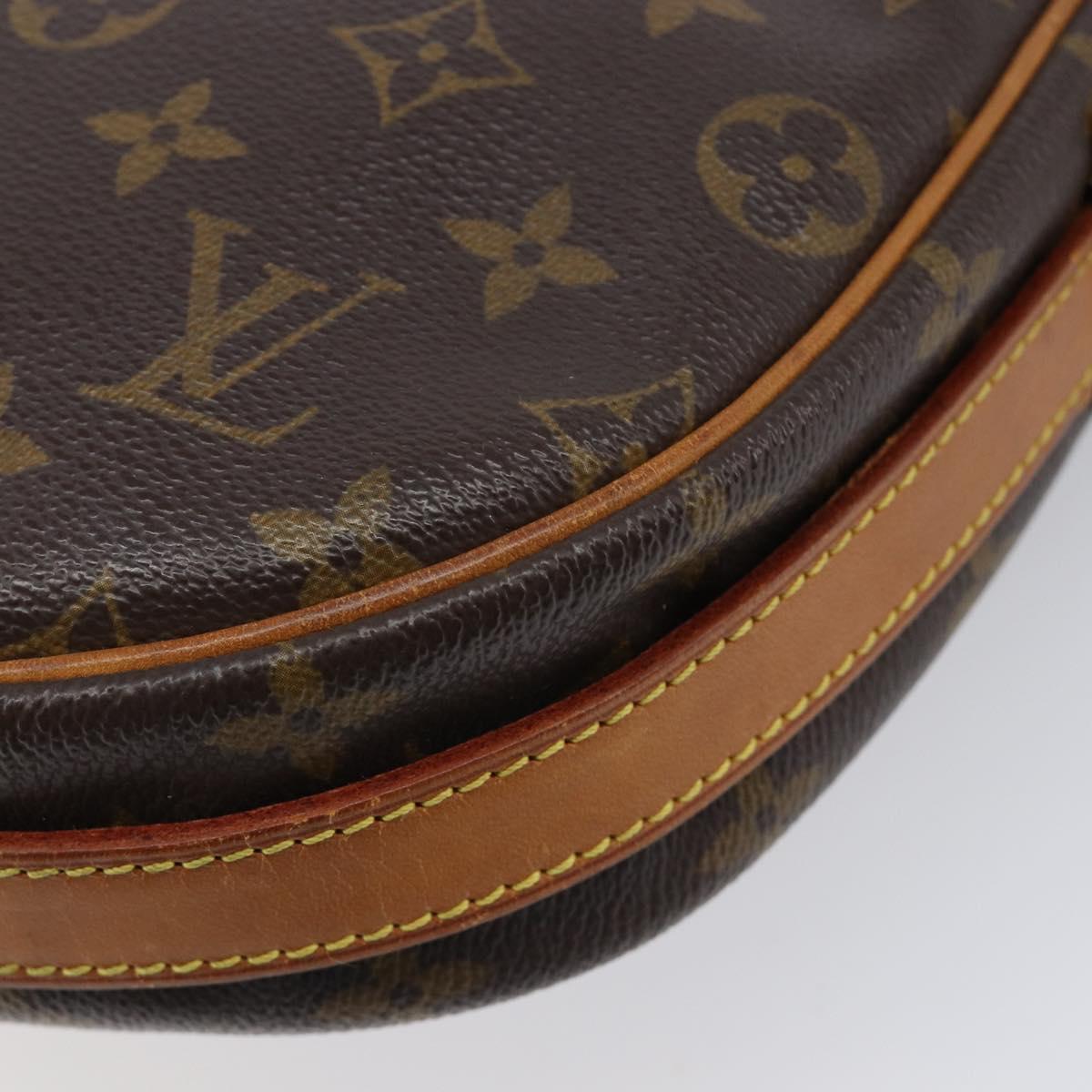 LOUIS VUITTON Monogram Jeune Fille GM Shoulder Bag M51225 LV Auth bs38033
