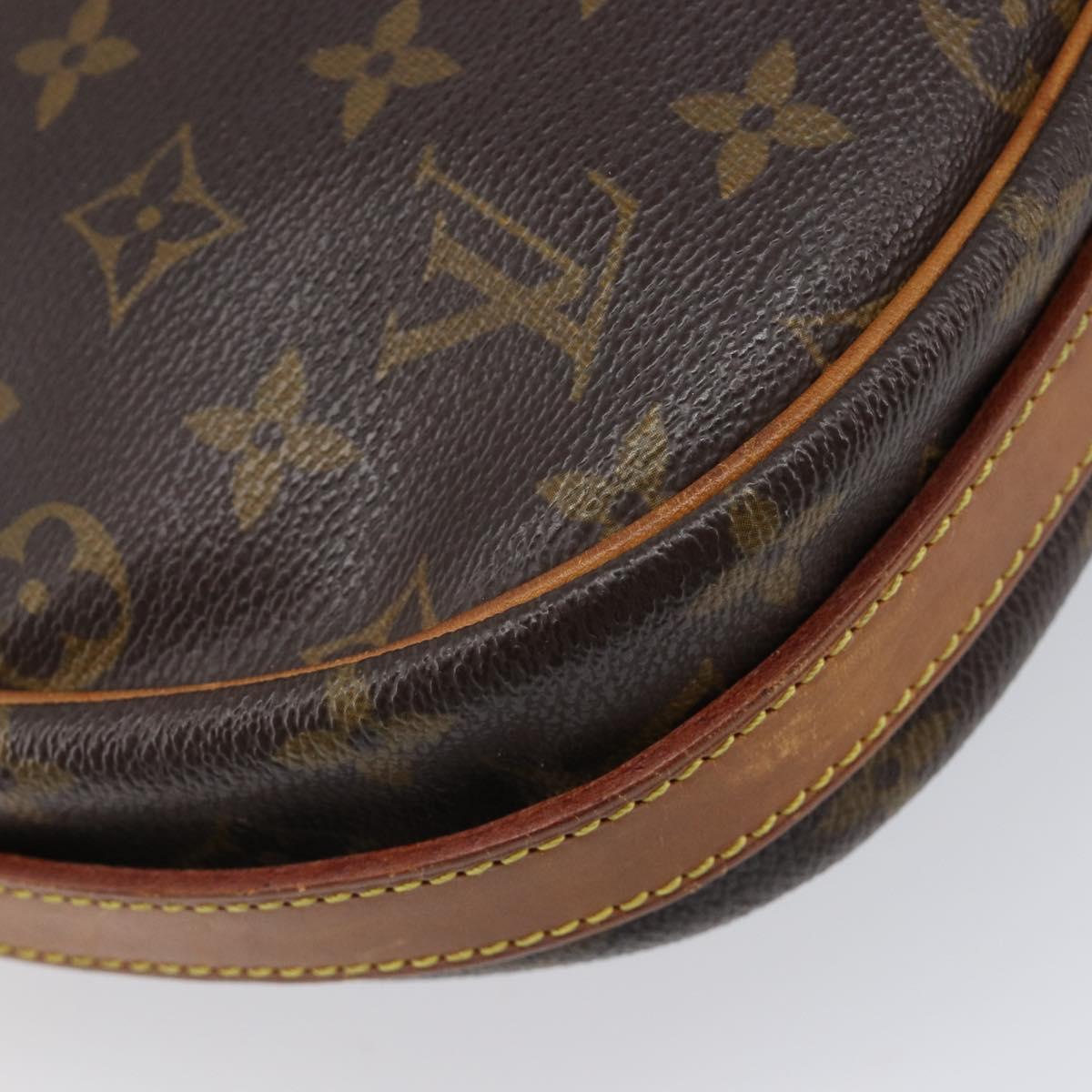 LOUIS VUITTON Monogram Jeune Fille GM Shoulder Bag M51225 LV Auth bs38033