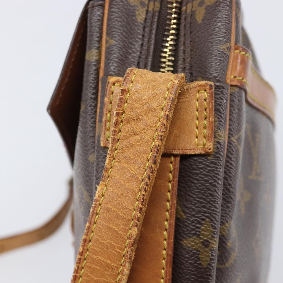 LOUIS VUITTON Monogram Jeune Fille GM Shoulder Bag M51225 LV Auth bs38033