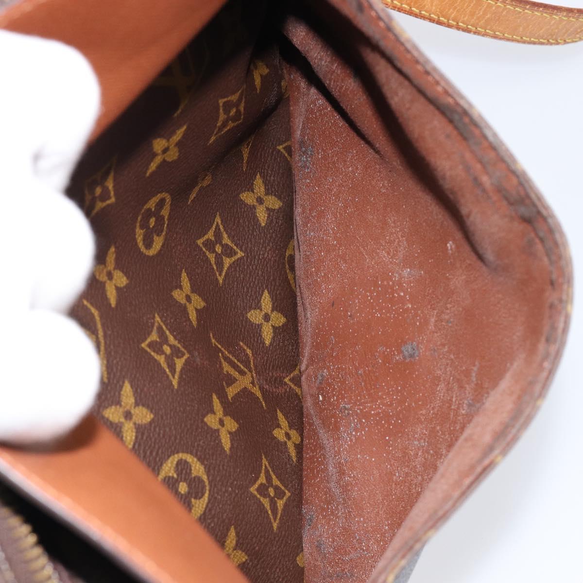 LOUIS VUITTON Monogram Jeune Fille GM Shoulder Bag M51225 LV Auth bs38033