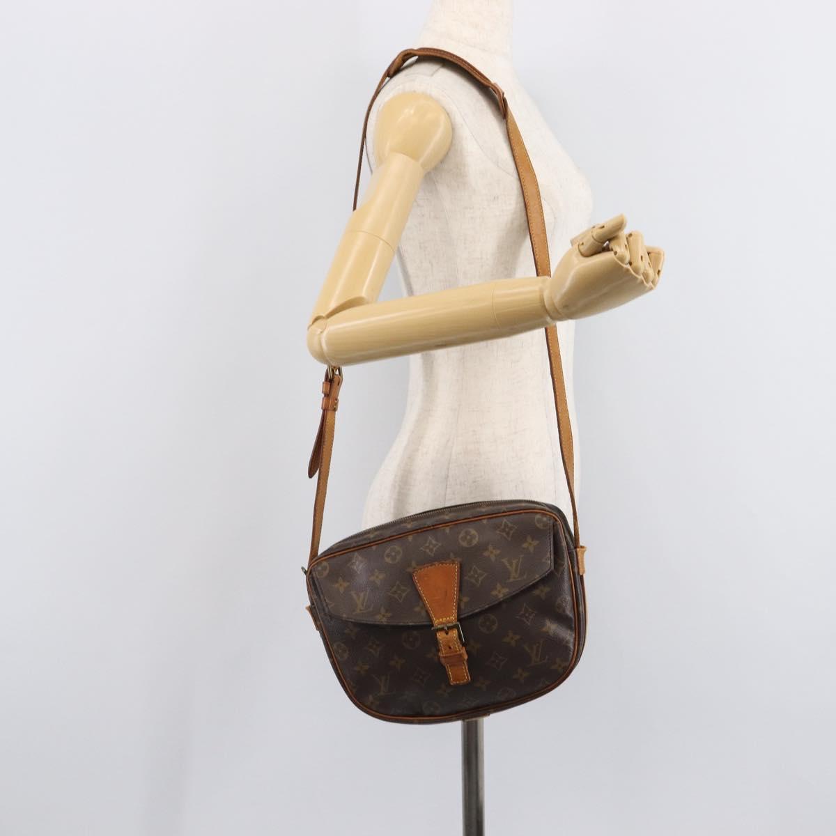 LOUIS VUITTON Monogram Jeune Fille GM Shoulder Bag M51225 LV Auth bs38033