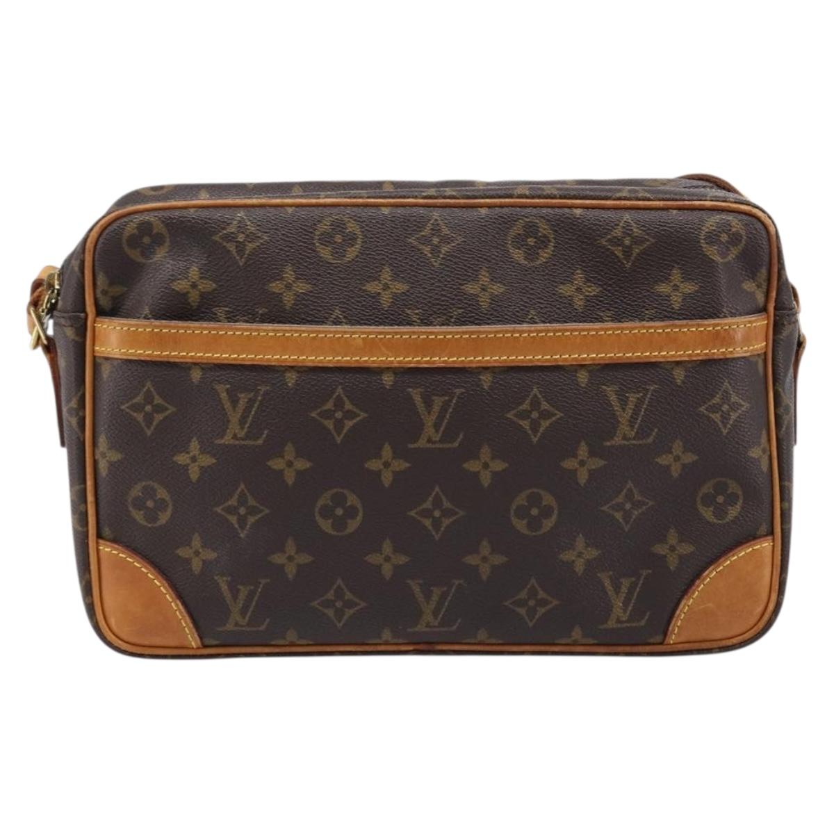 LOUIS VUITTON Monogram Trocadero 30 Shoulder Bag M51272 LV Auth bs38038