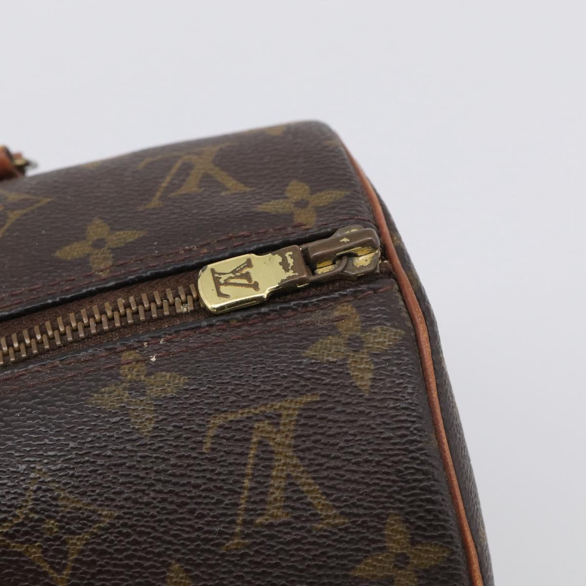 LOUIS VUITTON Monogram Papillon 30 Hand Bag M51365 LV Auth bs38041