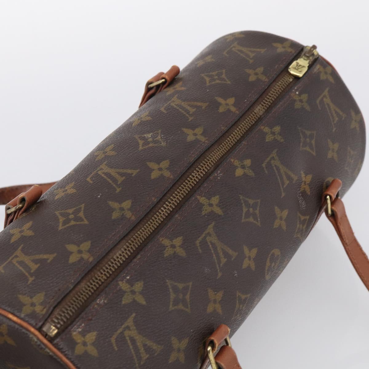 LOUIS VUITTON Monogram Papillon 30 Hand Bag M51365 LV Auth bs38041