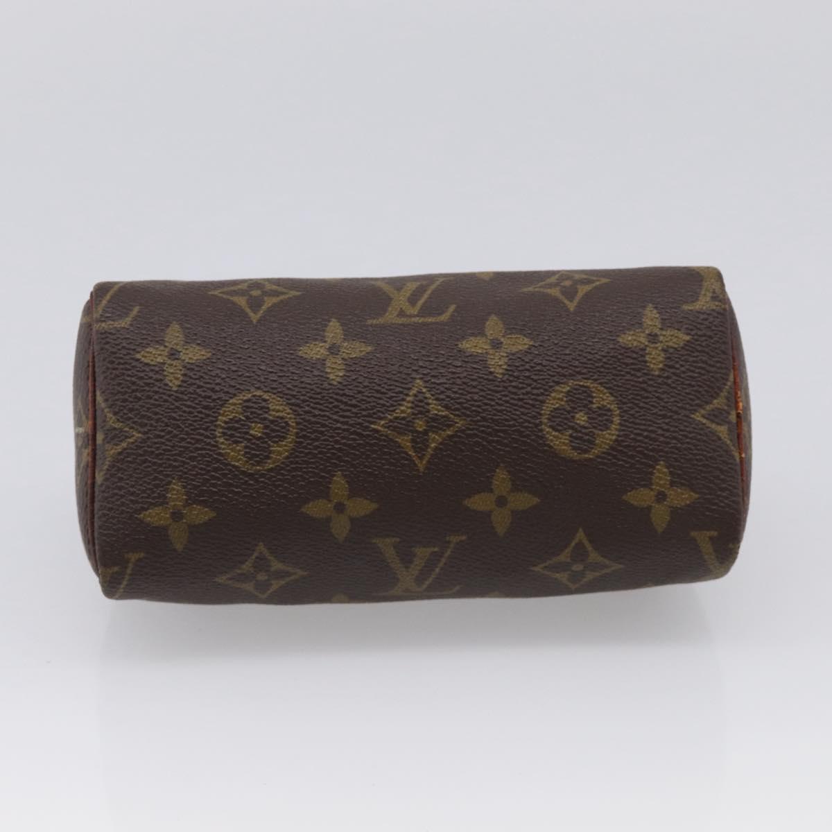 LOUIS VUITTON Monogram Mini Speedy Hand Bag M41534 LV Auth bs38050