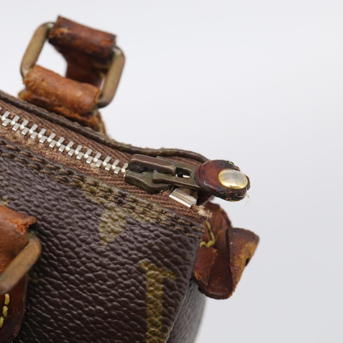 LOUIS VUITTON Monogram Mini Speedy Hand Bag M41534 LV Auth bs38050