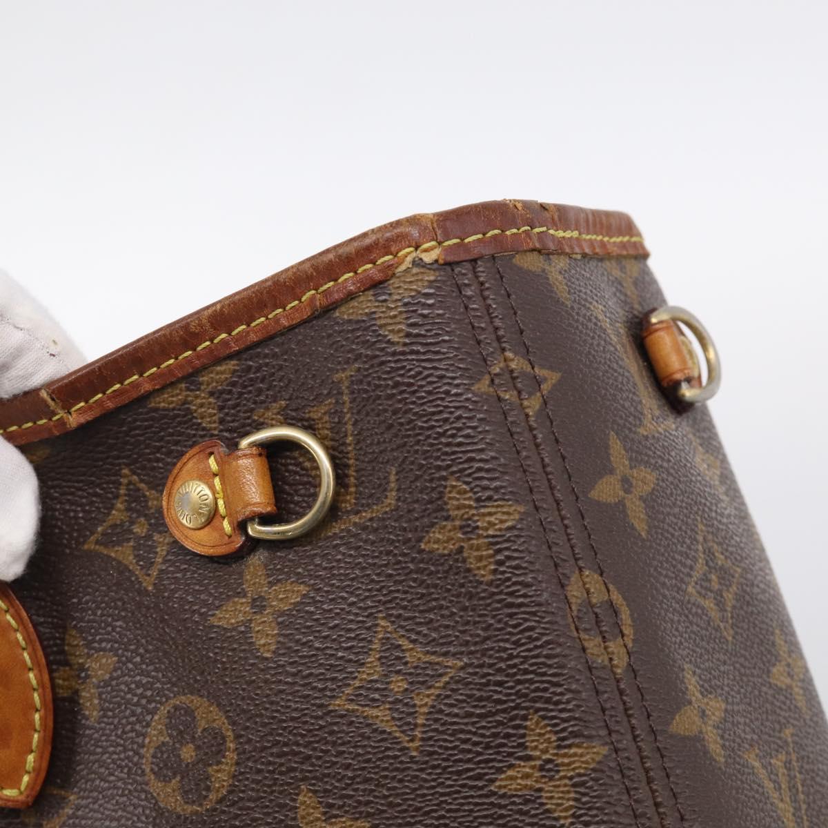 LOUIS VUITTON Monogram Neverfull PM Tote Bag M40155 LV Auth bs38054