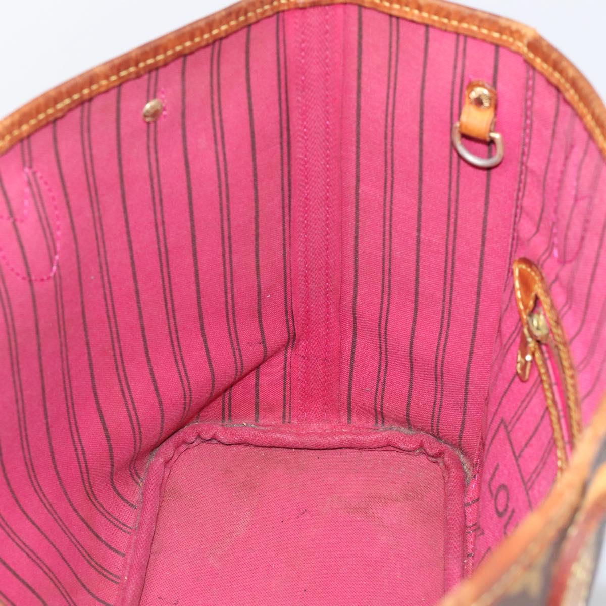 LOUIS VUITTON Monogram Neverfull PM Tote Bag M40155 LV Auth bs38054