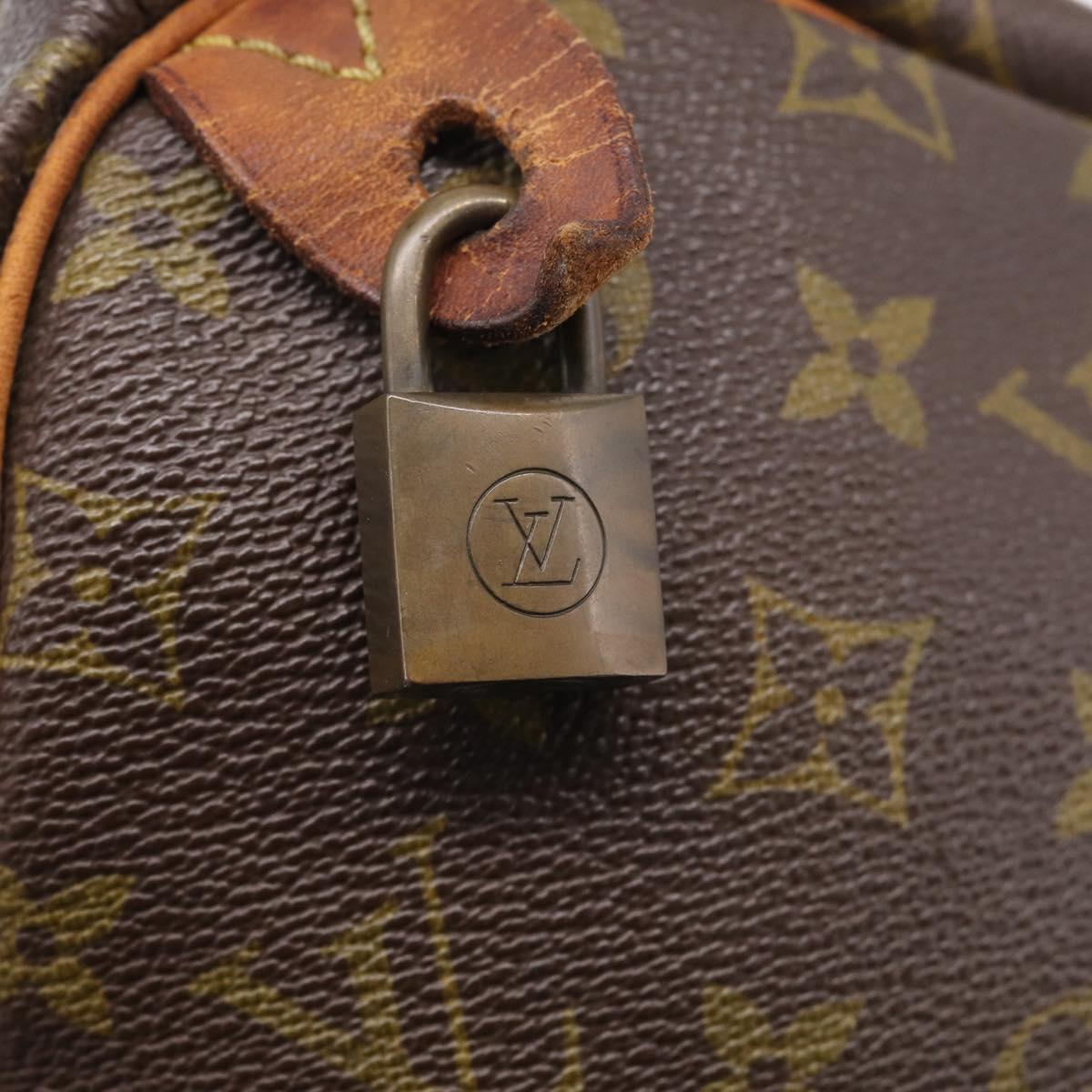 LOUIS VUITTON Monogram Speedy 30 Hand Bag M41526 LV Auth bs38055