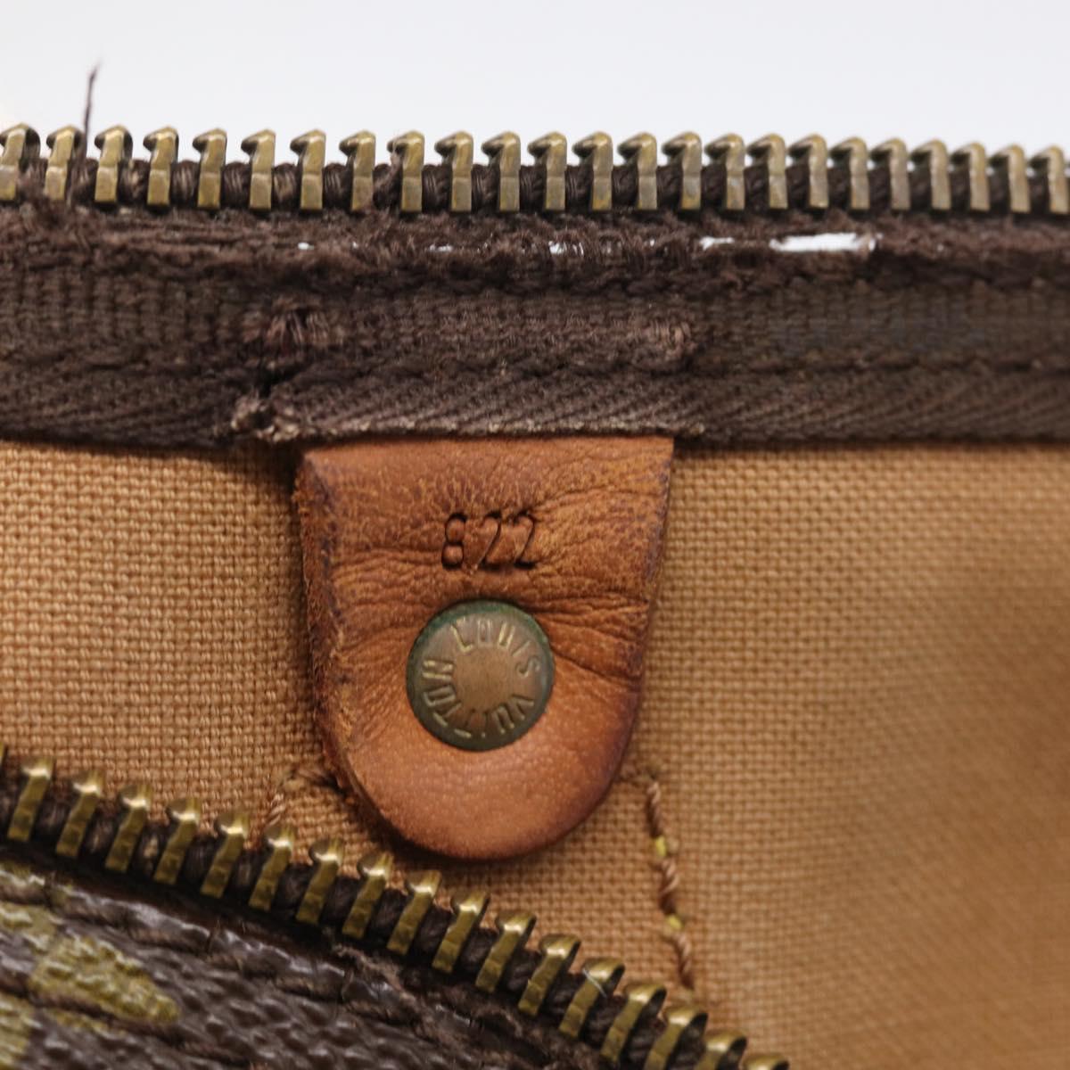 LOUIS VUITTON Monogram Speedy 30 Hand Bag M41526 LV Auth bs38055
