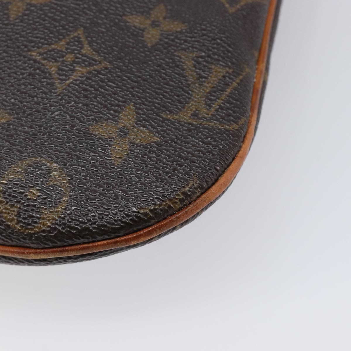 LOUIS VUITTON Monogram Pochette Bosphore Shoulder Bag M40044 LV Auth bs38062