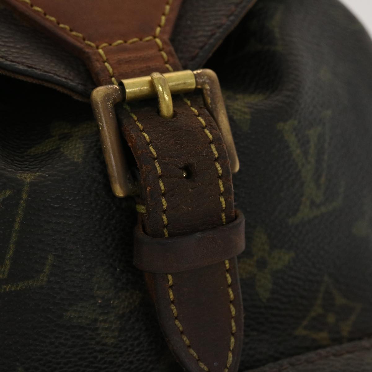 LOUIS VUITTON Monogram Montsouris MM Backpack M51136 LV Auth bs4942