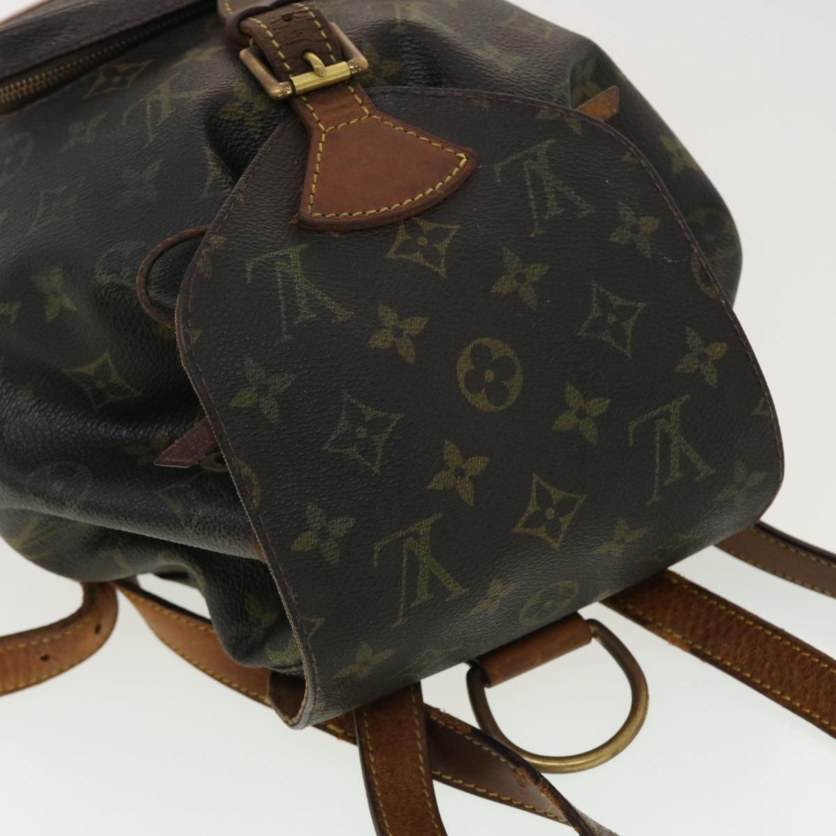 LOUIS VUITTON Monogram Montsouris MM Backpack M51136 LV Auth bs4942