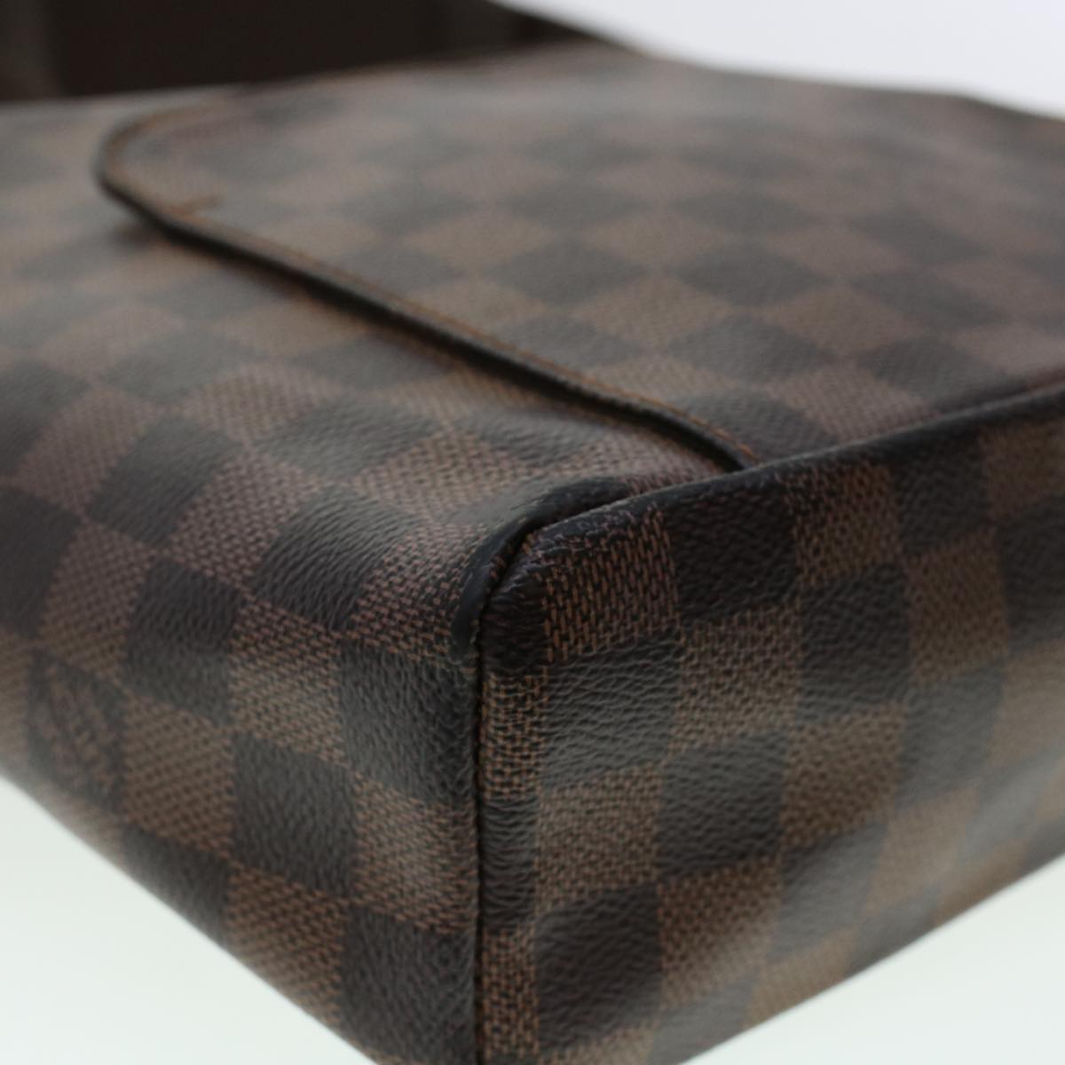 LOUIS VUITTON Damier Ebene Olaf PM Shoulder Bag N41442 LV Auth bs5247