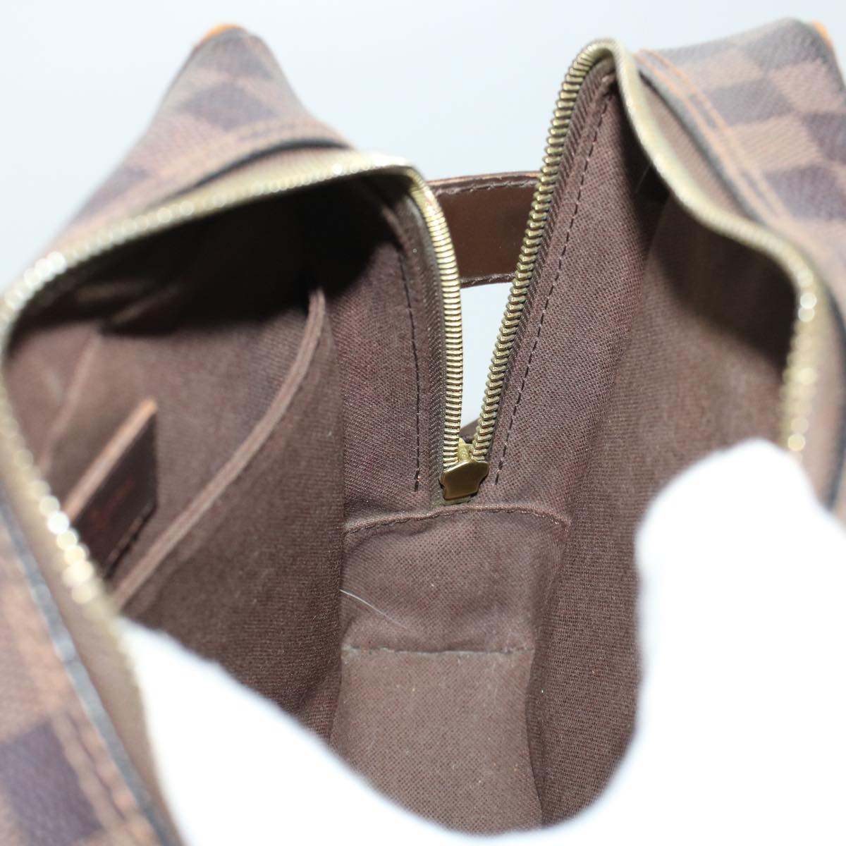 LOUIS VUITTON Damier Ebene Olaf PM Shoulder Bag N41442 LV Auth bs5247