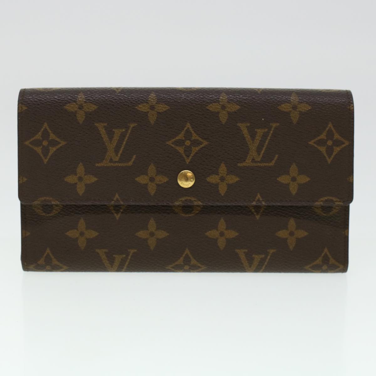 LOUIS VUITTON Monogram Monogram Panda Wallet 2Set LV Auth bs5446